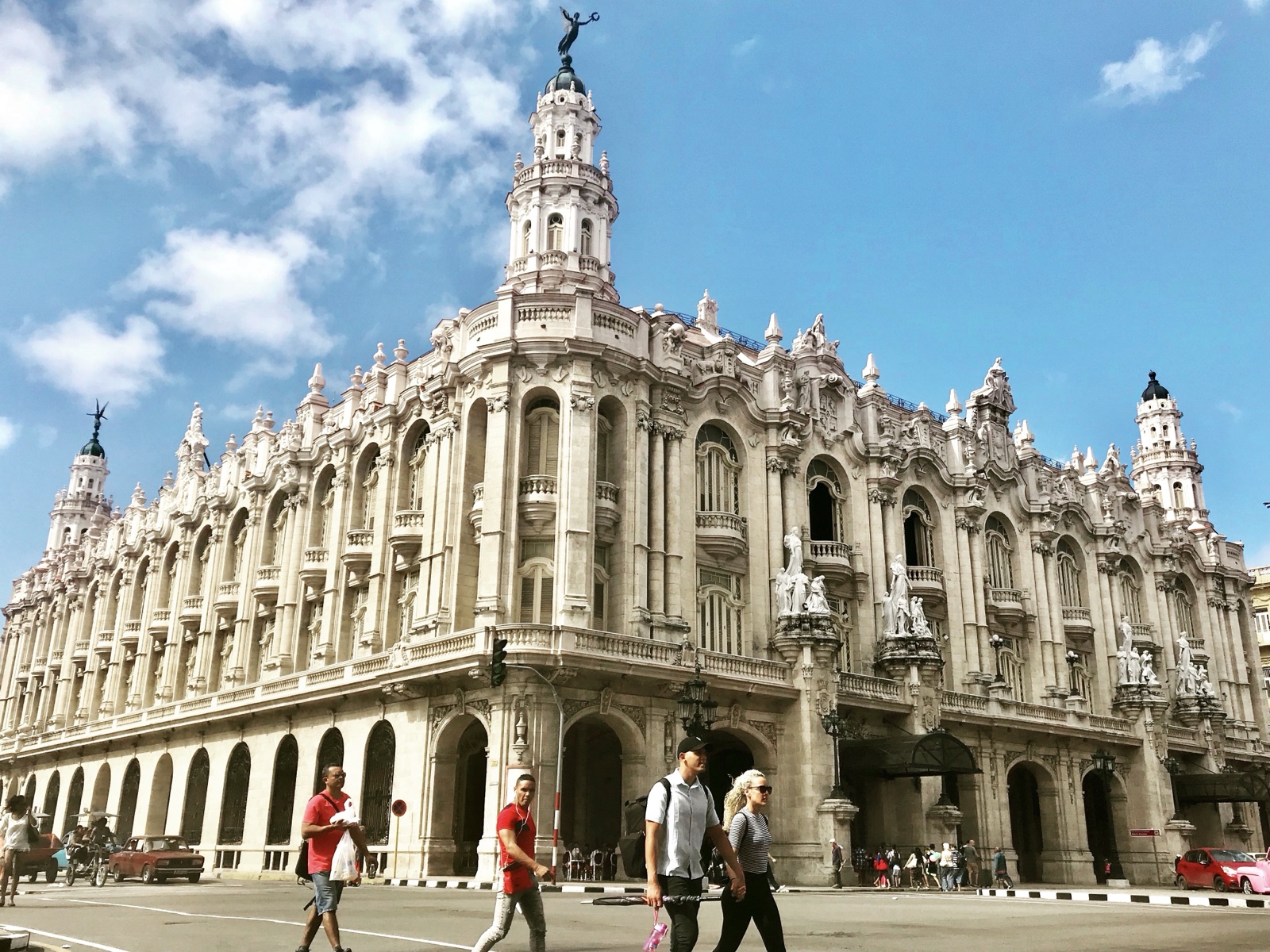 The former Centro Gallego of Havana, now the Gran Teatro de La Habana