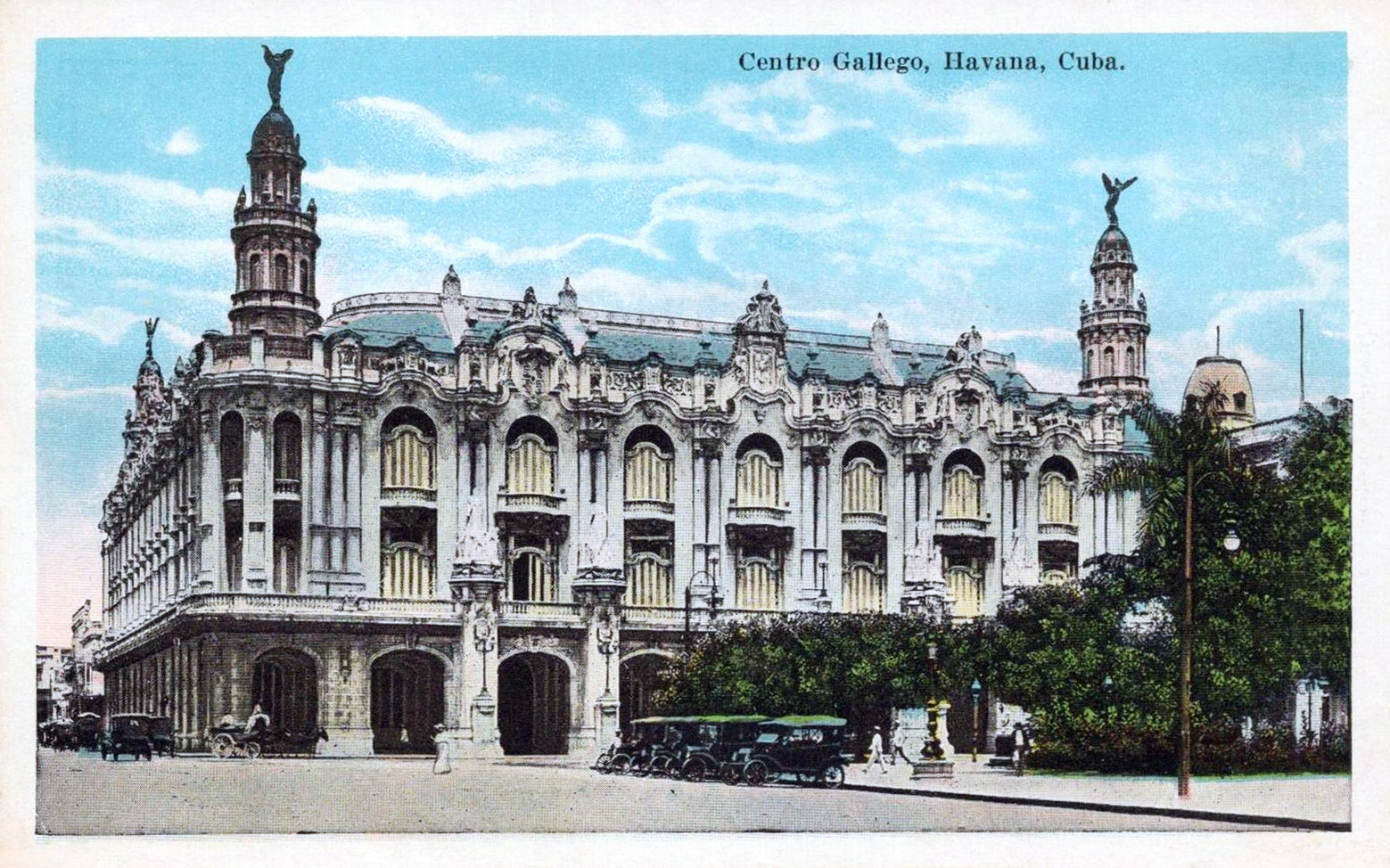 The auditorium of the Teatro Nacional inside the Centro Gallego, Havana